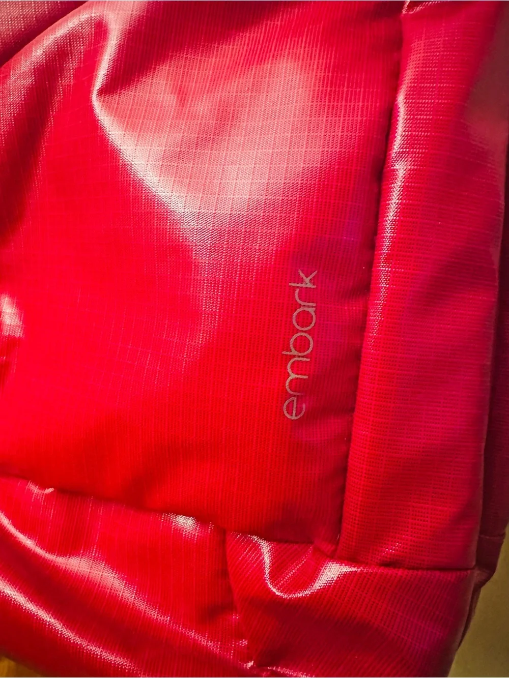 Red Unisex Backpack - EMBARK 35L